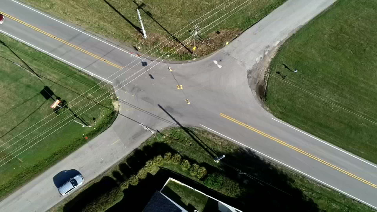 Scott County Intersection Drone